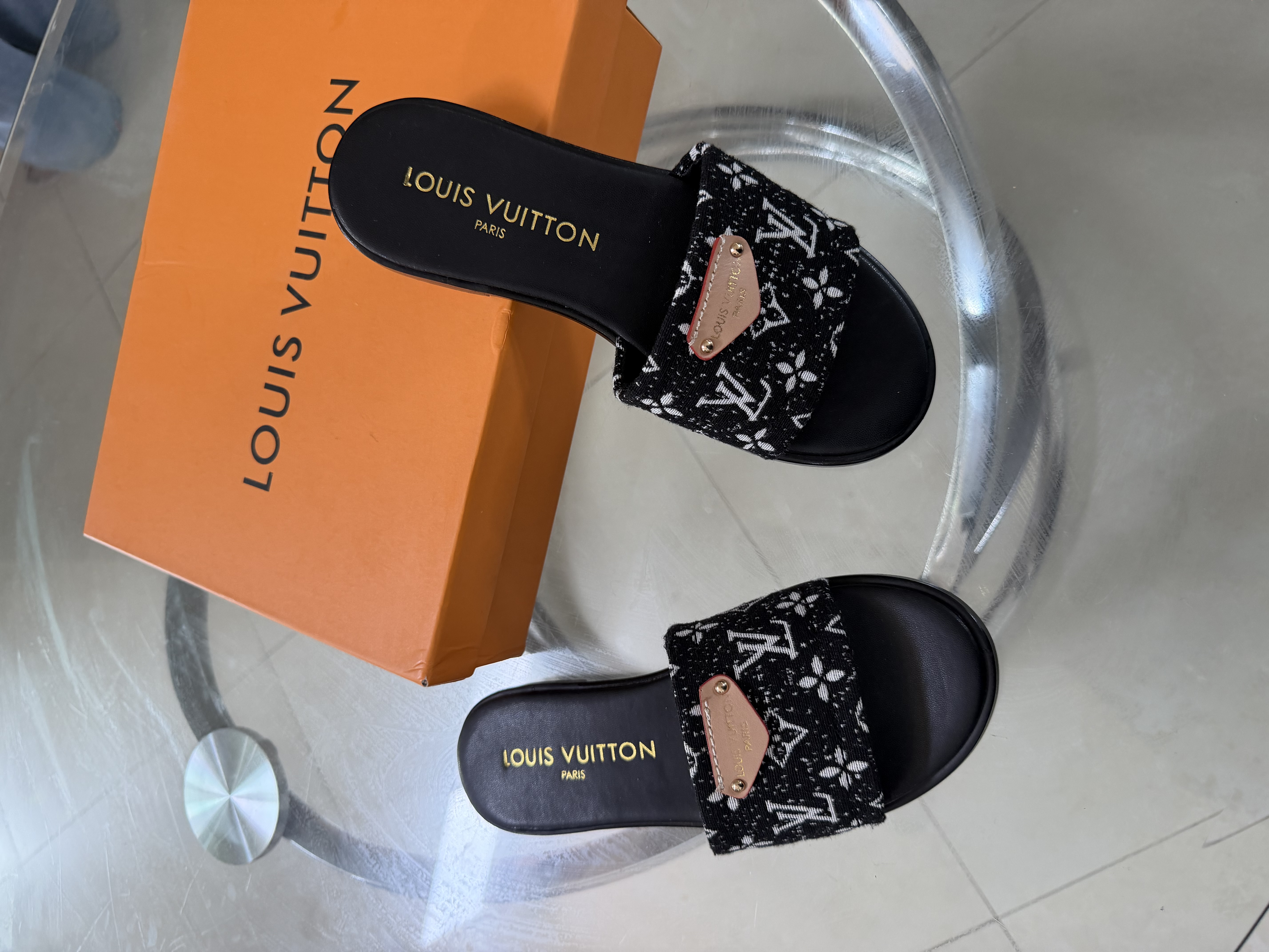 LV sandal lifestyle